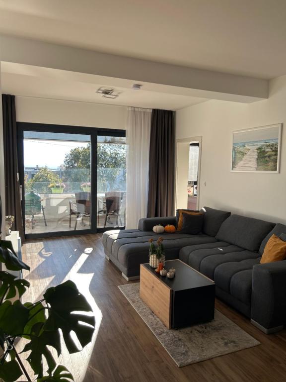 Χώρος καθιστικού στο Mira Mare Apartments