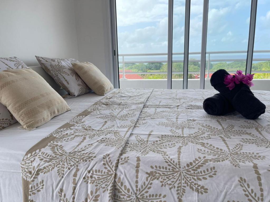 Letto o letti in una camera di Villa Bel'Horizon