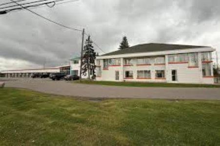 Το κτήριο όπου στεγάζεται  το μοτέλ