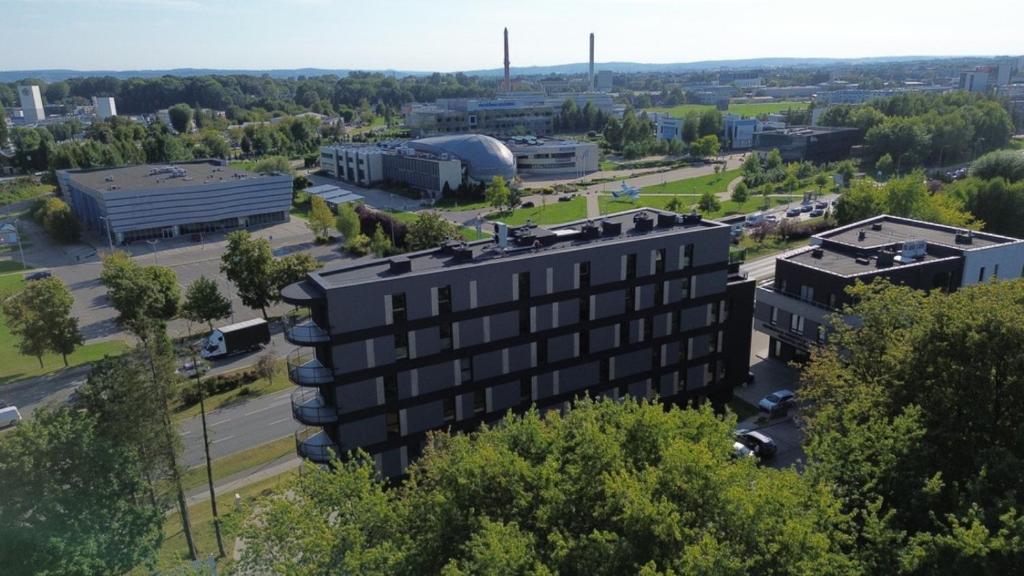 Budova, kde se apartmán nachází