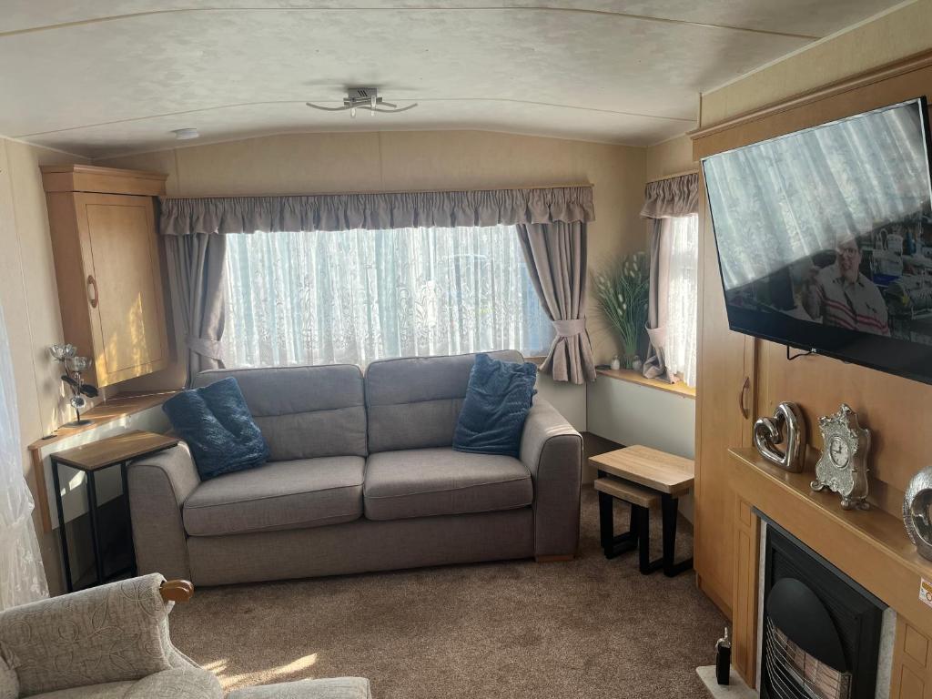 Posezení v ubytování KC Caravans