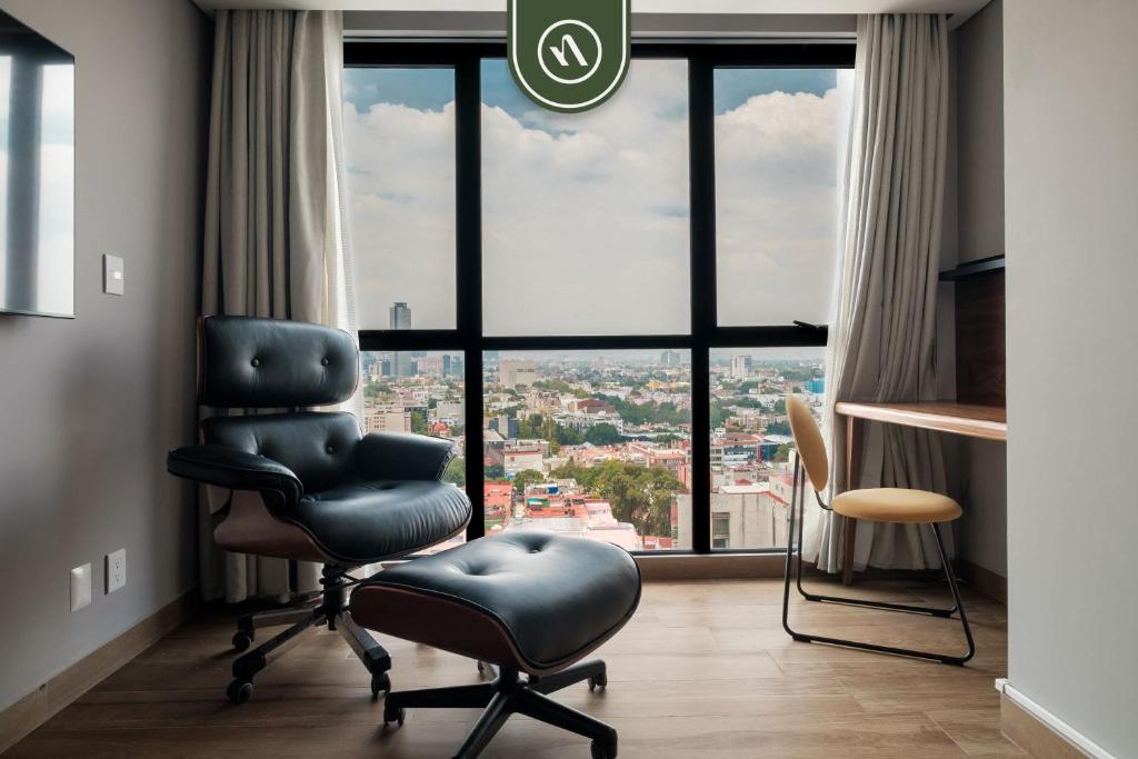 Χώρος καθιστικού στο Studio with Amazing View - Great Location - Pool