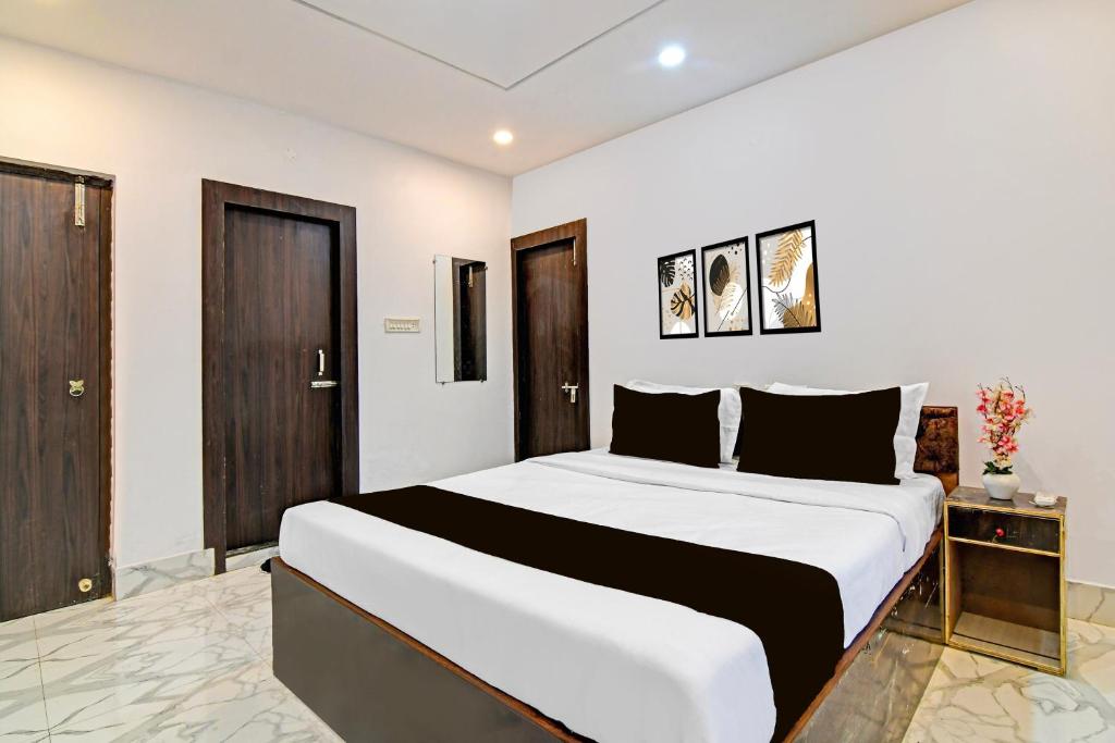 Giường trong phòng chung tại Hotel O AI HOTEL