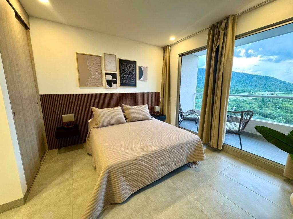 Γενική θέα στο βουνό ή θέα στο βουνό από  αυτό το διαμέρισμα