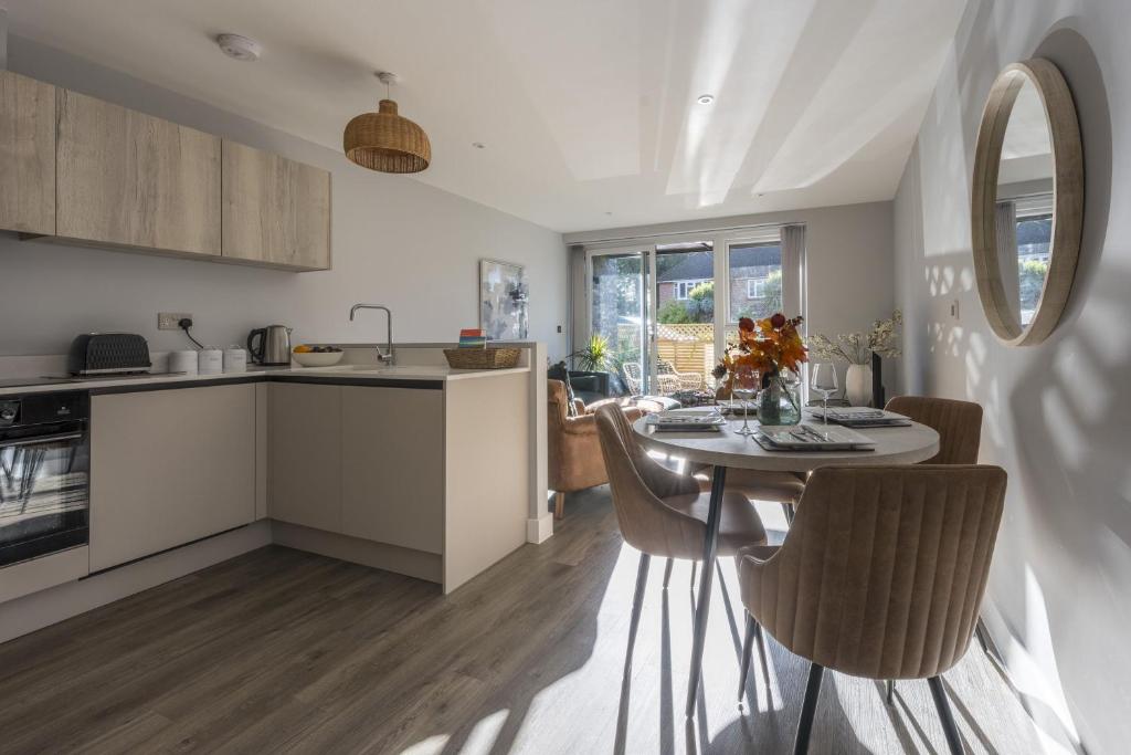 Köök või kööginurk majutusasutuses Seashells