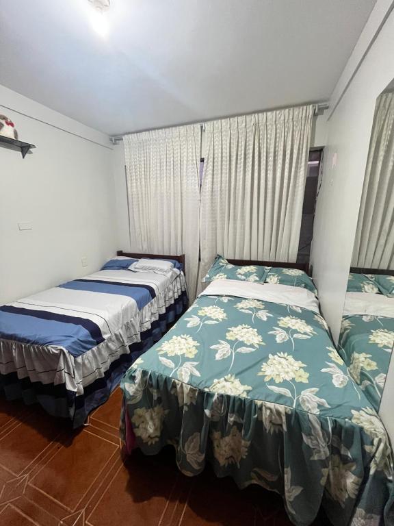 Ένα ή περισσότερα κρεβάτια σε δωμάτιο στο Private Room in Family House