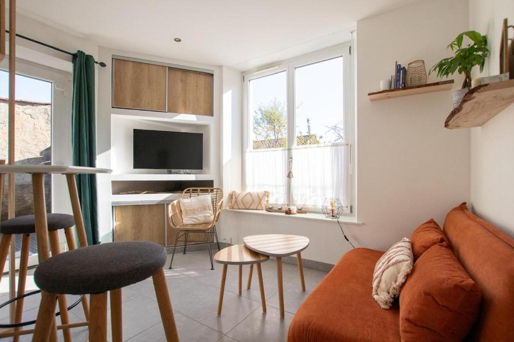 Η κουζίνα ή μικρή κουζίνα στο Le Jardin Secret