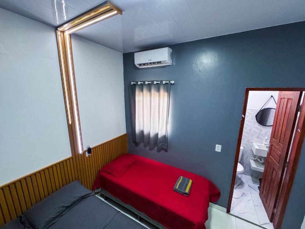 Ένα ή περισσότερα κρεβάτια σε δωμάτιο στο Santa Clara - Hotel