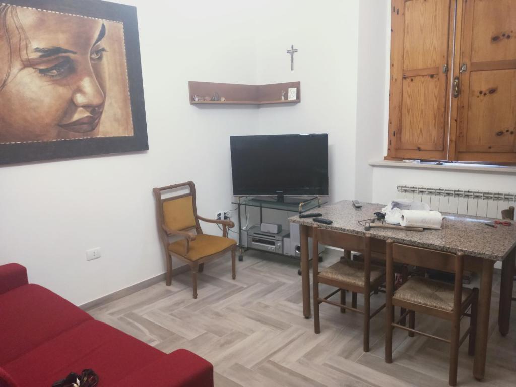 Μια τηλεόραση ή/και κέντρο ψυχαγωγίας στο La casetta del cacciatore