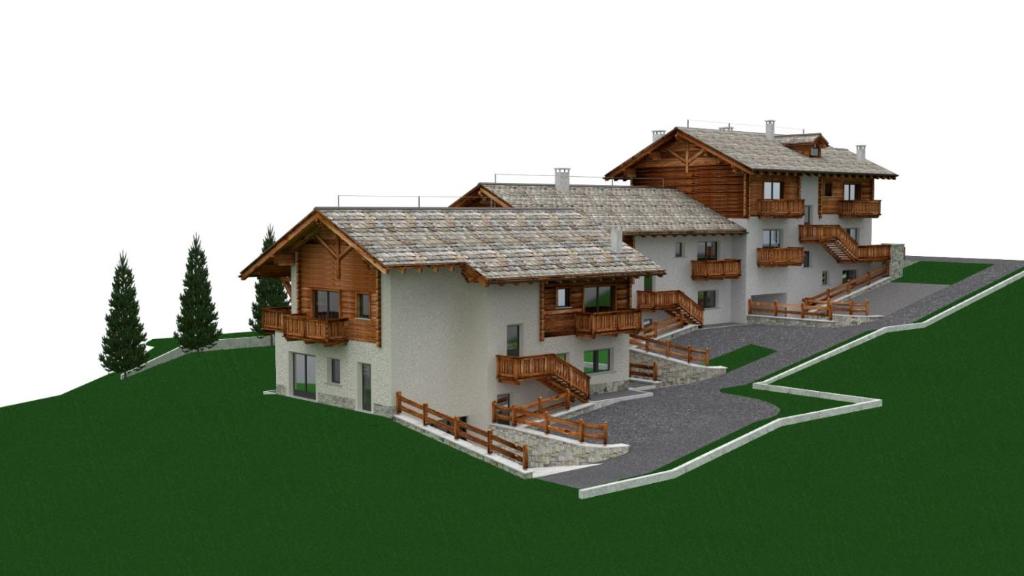 Budova, kde se chata nachází