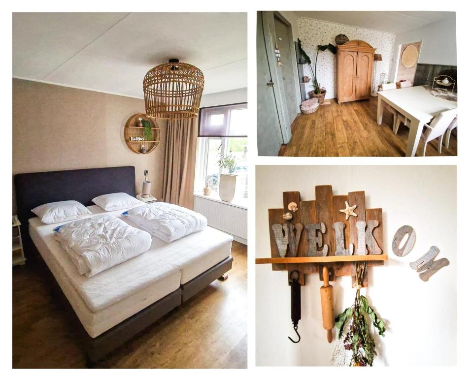 Ένα ή περισσότερα κρεβάτια σε δωμάτιο στο B&B Aan de Hoge Berg