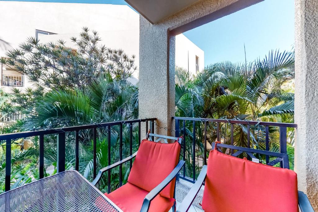 Rõdu või terrass majutusasutuses Kamaole Sands 5-216