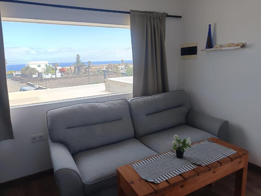 Posezení v ubytování La Azotea