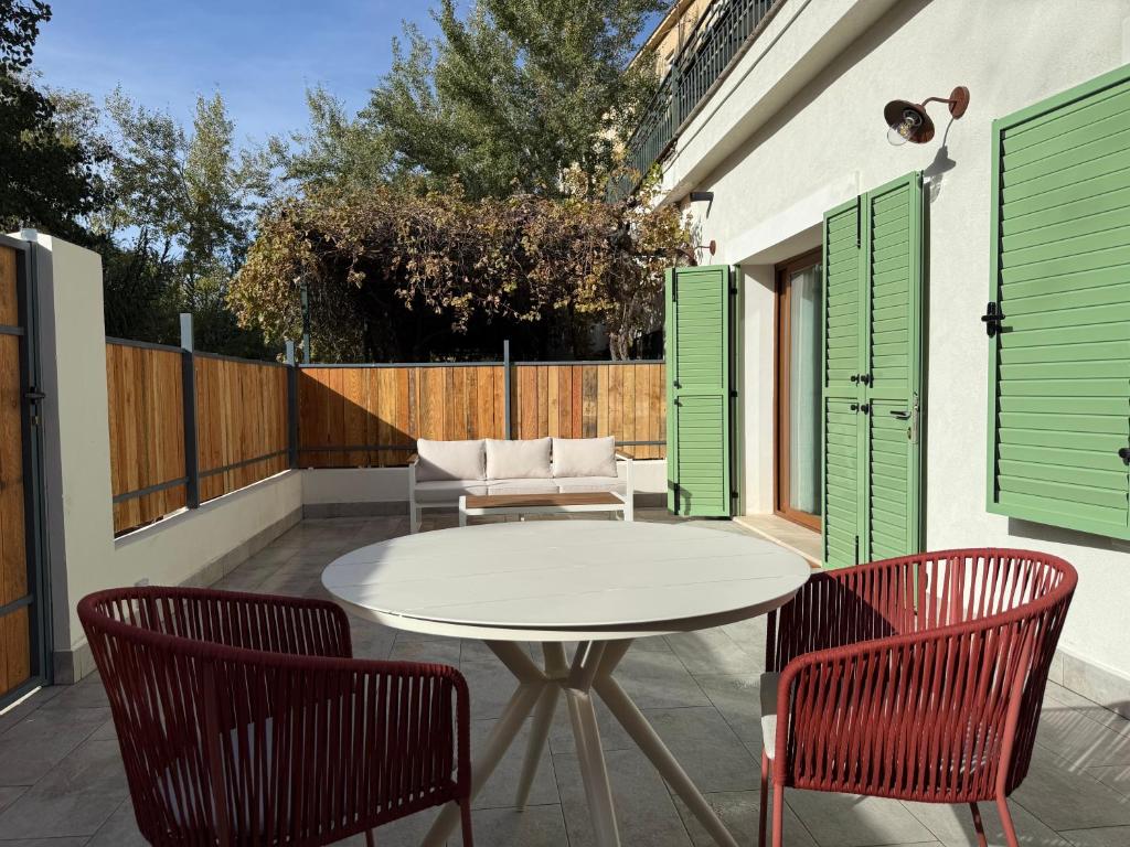 Αίθριο ή υπαίθριος χώρος στο El Rincón de la Laguna