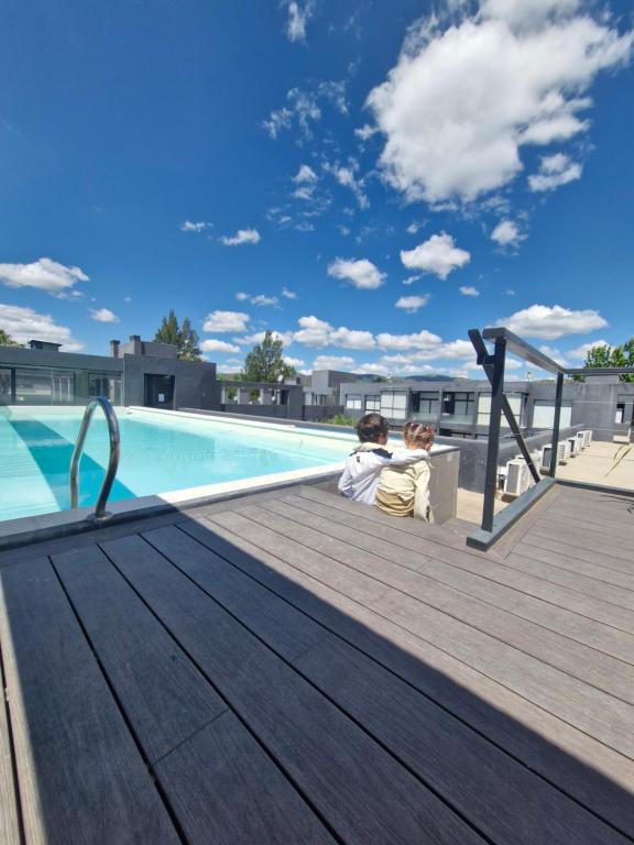 Bazén v ubytování Departamento VCP Costanera nebo v jeho okolí