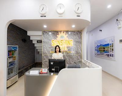 El lobby o recepción de Sunshine Hotel