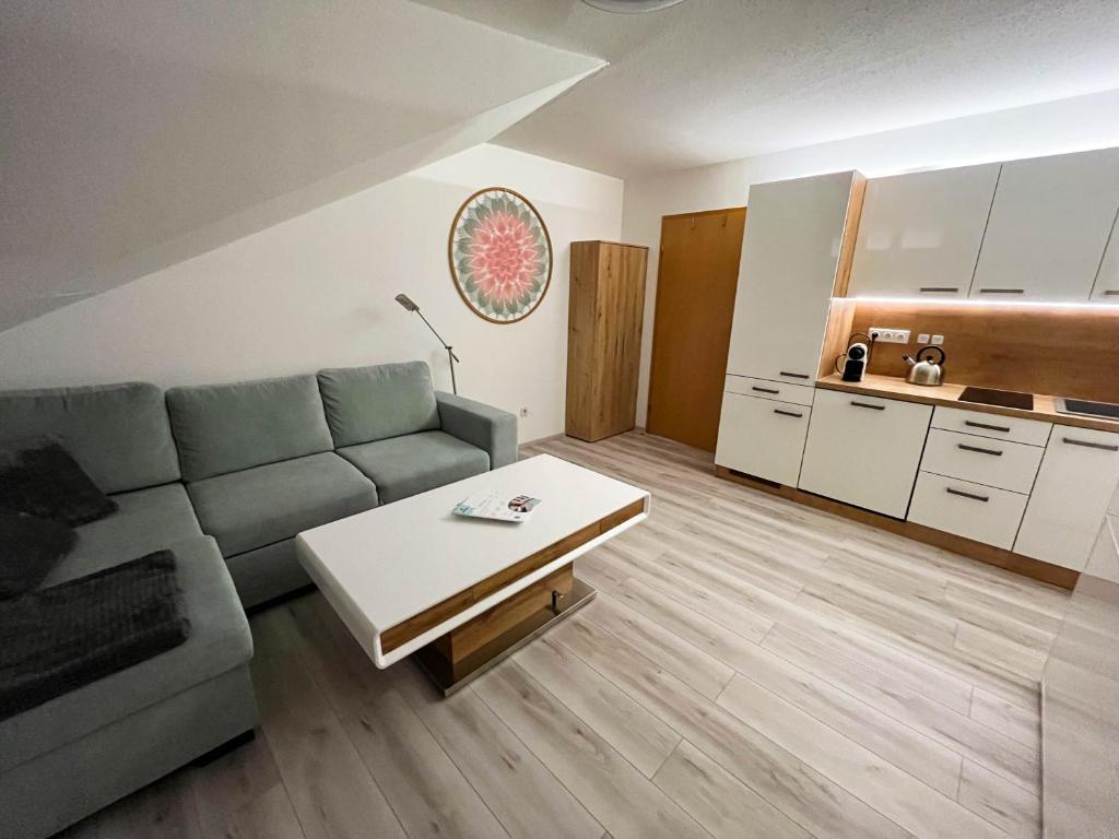 Η κουζίνα ή μικρή κουζίνα στο Appartement Bayerisch Eisenstein