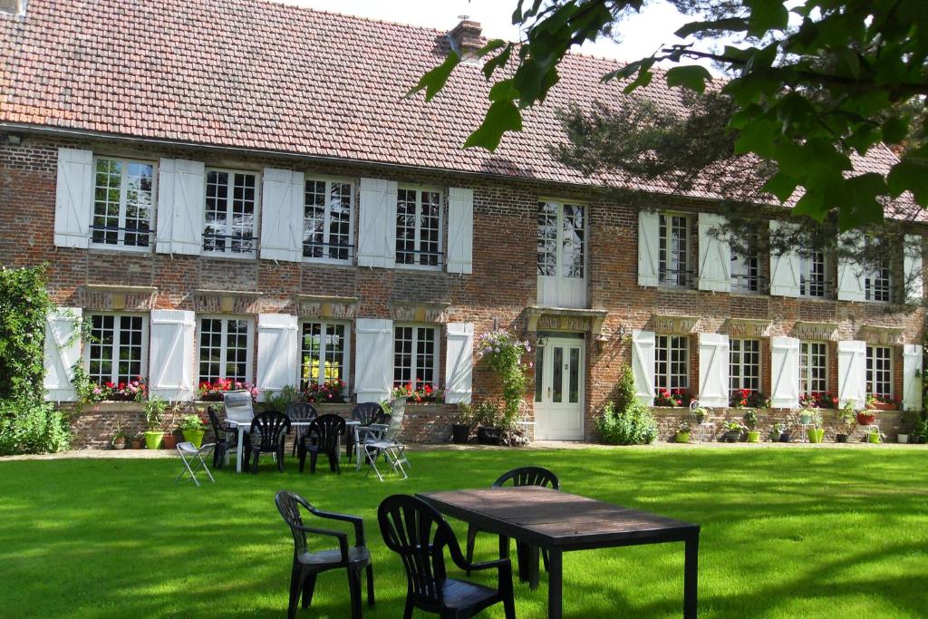 Zahrada ubytování Chambres d'hôtes Manoir du Buquet