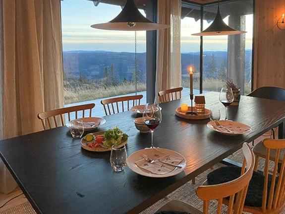 Jídlo v prázdninového domu nebo okolí