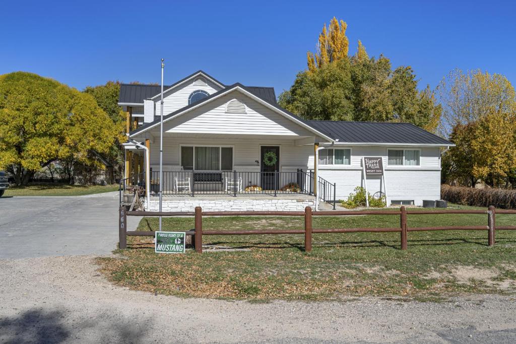 Budova, kde se bed and breakfast nachází