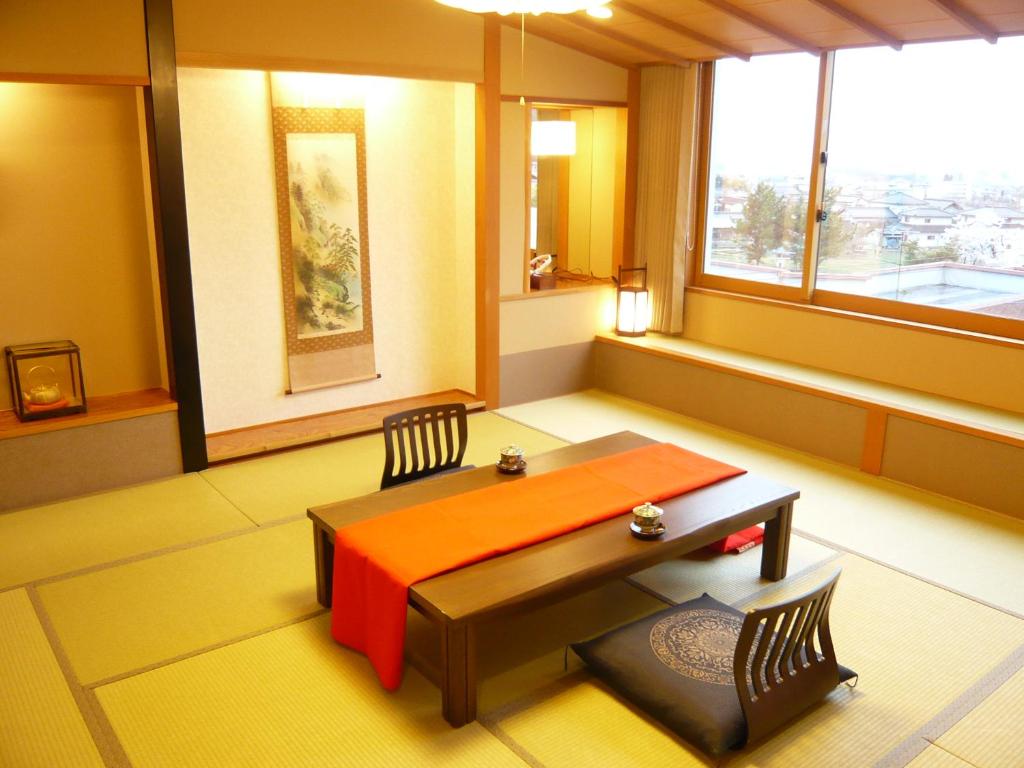 Posezení v ubytování Hotel New Kotobuki