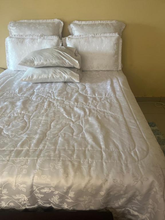 Ένα ή περισσότερα κρεβάτια σε δωμάτιο στο Vhonani 9