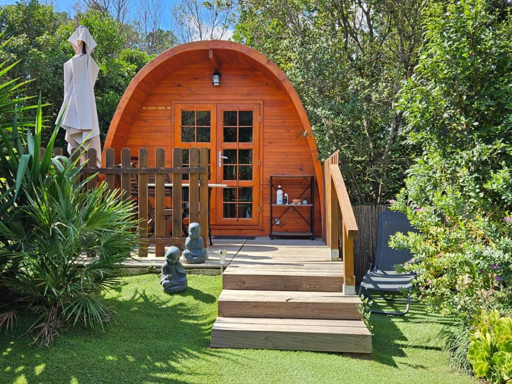 Κήπος έξω από το Ma cabane au fond du jardin