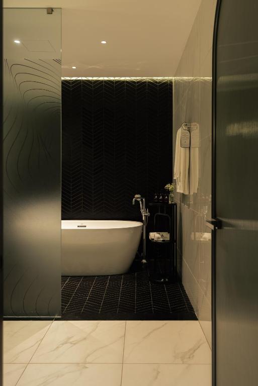 Phòng có giường cỡ King với Bồn tắm Spa