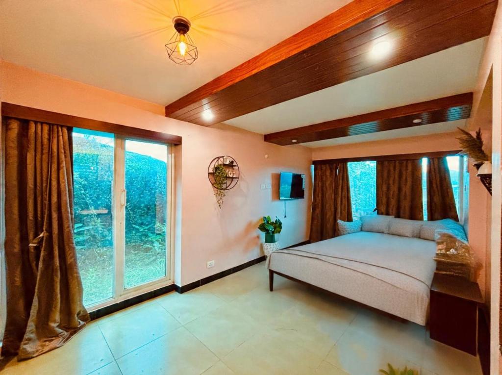 Ένα ή περισσότερα κρεβάτια σε δωμάτιο στο Ruby home stay