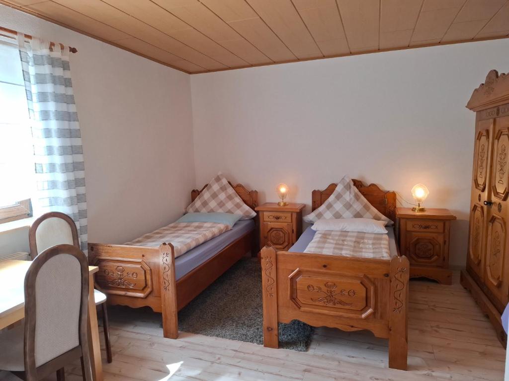 Pension Hubertushöhe - Driepersoonskamer