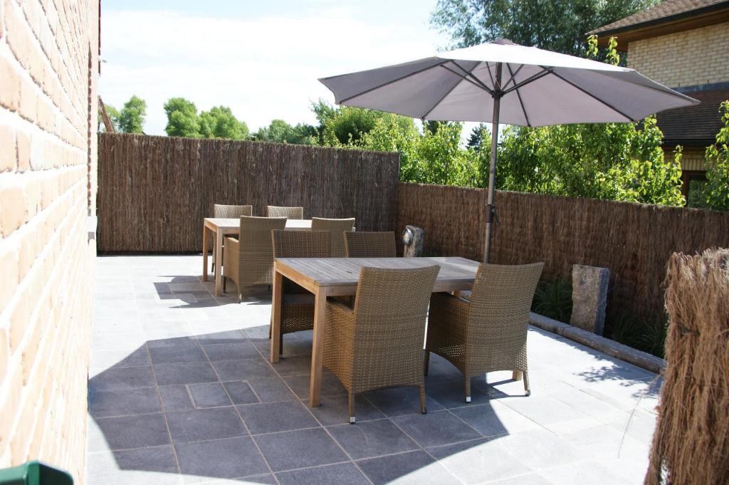 Patio nebo venkovní prostory v ubytování B&B The Beachhouse