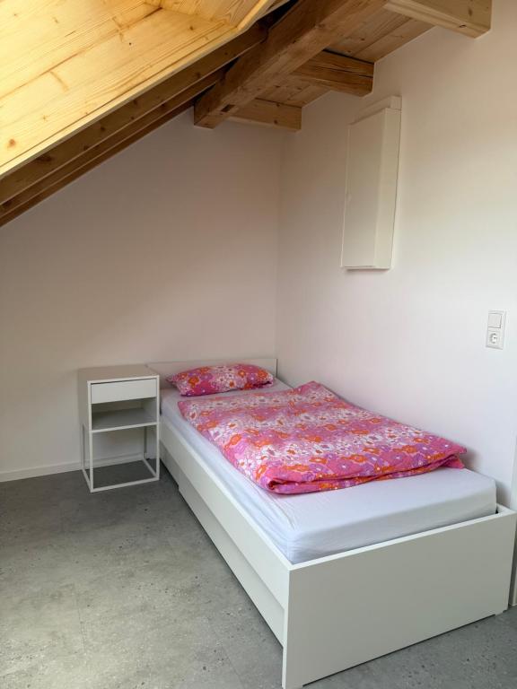 Voodi või voodid majutusasutuse Neues, stilvolles Loft inmitten der Weinberge toas