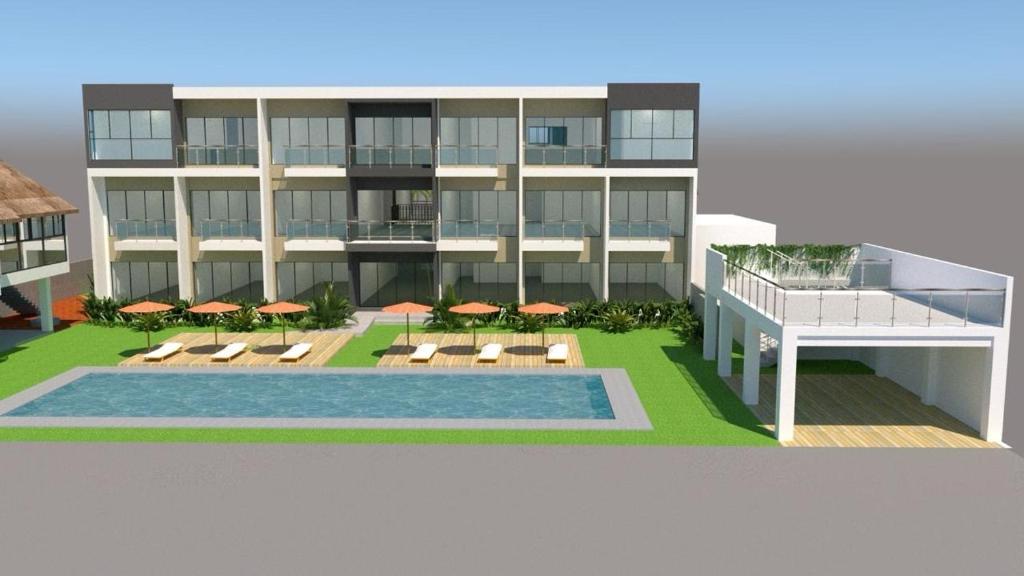 Tòa nhà nơi khách sạn tọa lạc