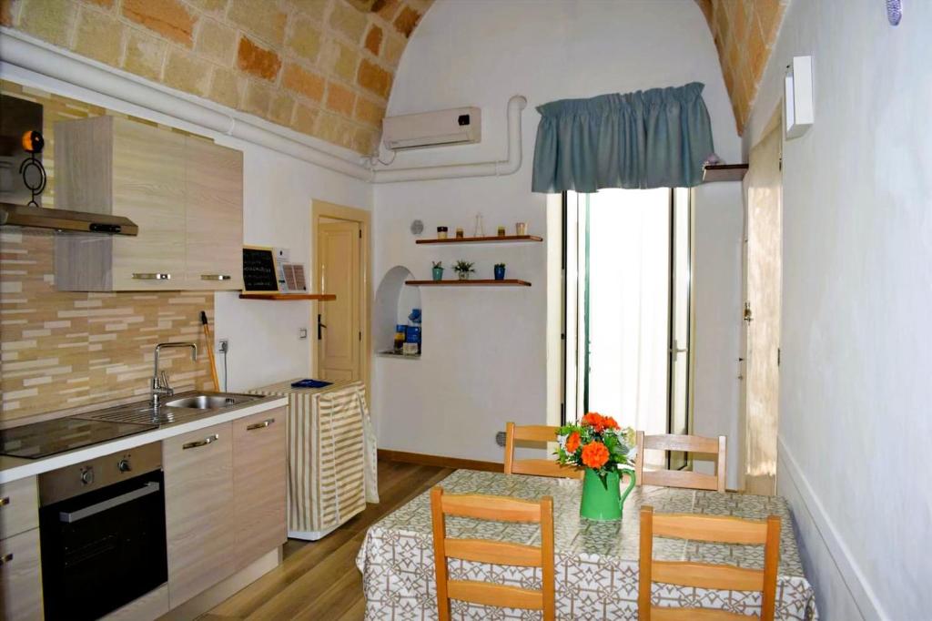 Kuchyň nebo kuchyňský kout v ubytování Casa ALMA