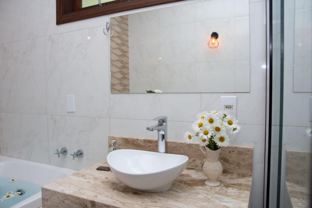 Ένα μπάνιο στο Pousada Medeiros