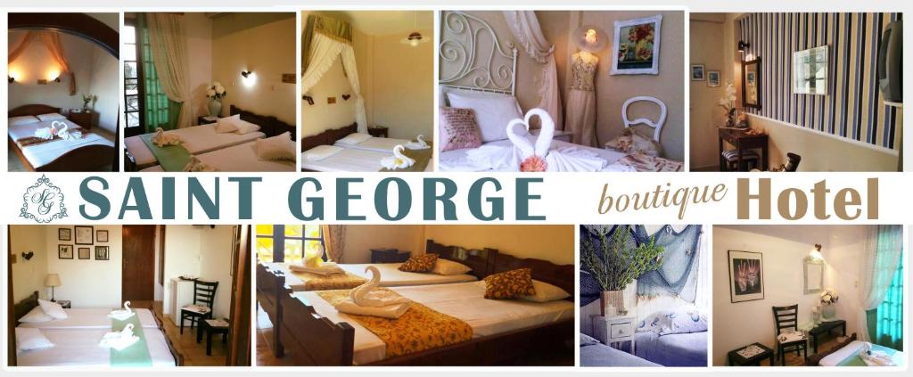 Postel nebo postele na pokoji v ubytování Saint George Hotel