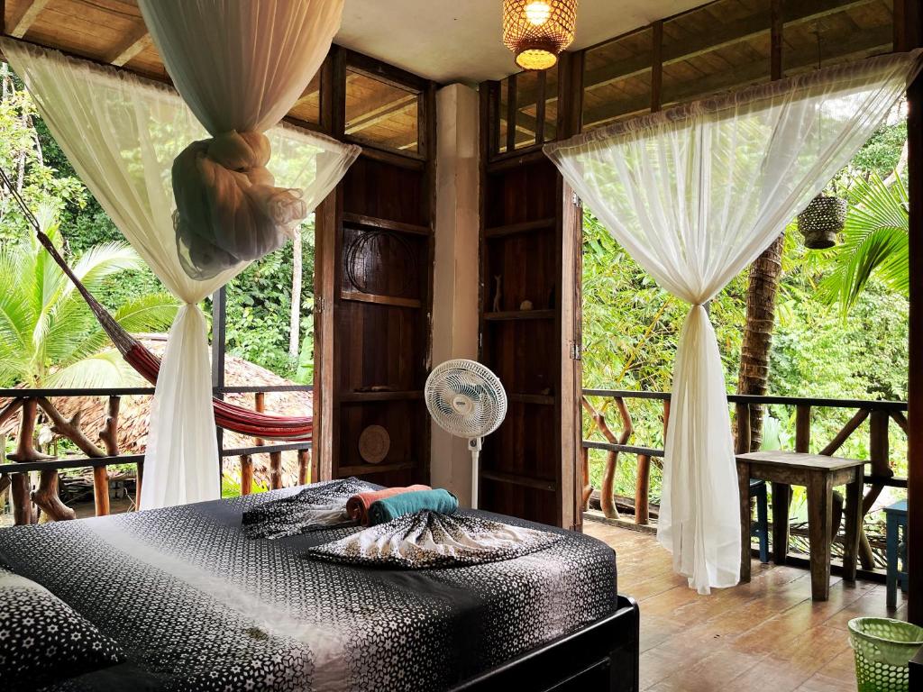 Μπαλκόνι ή βεράντα στο Utria hostel