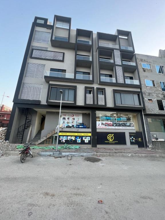 Budova, kde se apartmán nachází