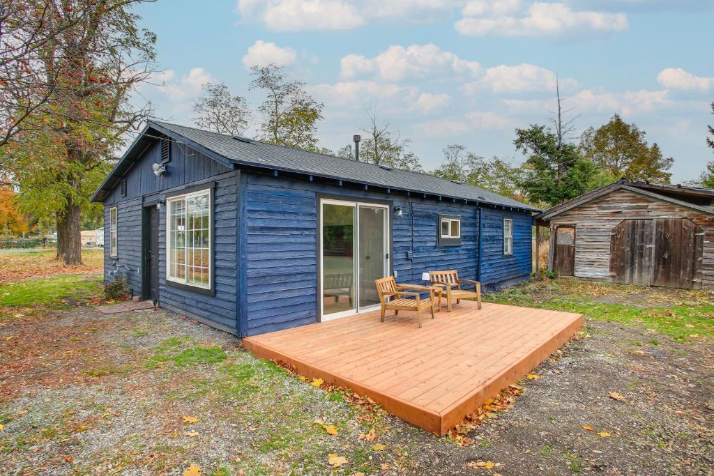 Το κτήριο όπου στεγάζεται  η παραθεριστική κατοικία