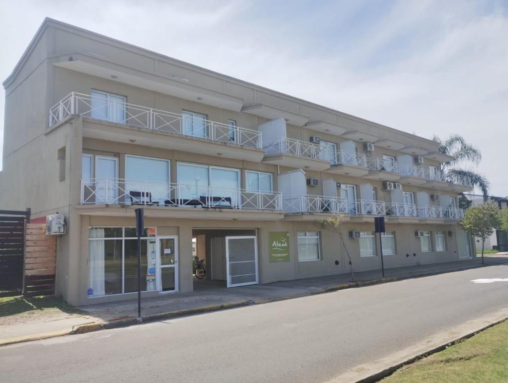 Budova, kde se aparthotel nachází