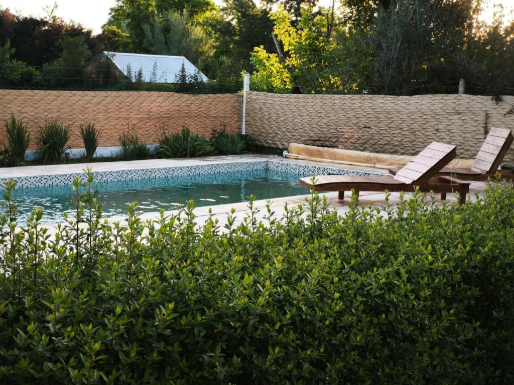 Πισίνα στο ή κοντά στο Posada 25