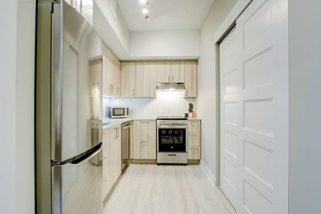 Køkken eller tekøkken på Corporate Stays The Met 2 Bedrooms