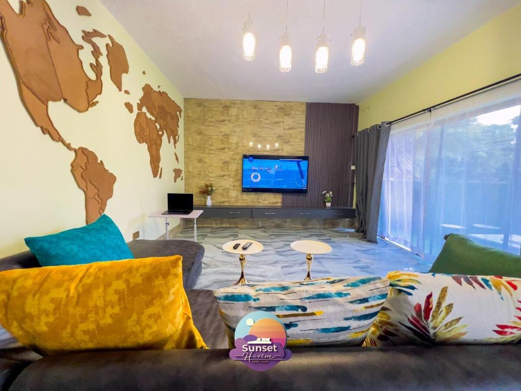 Televisor o centre d'entreteniment de Sunset Haven BnB