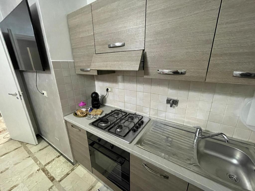 Kuchyň nebo kuchyňský kout v ubytování Casa di Dome