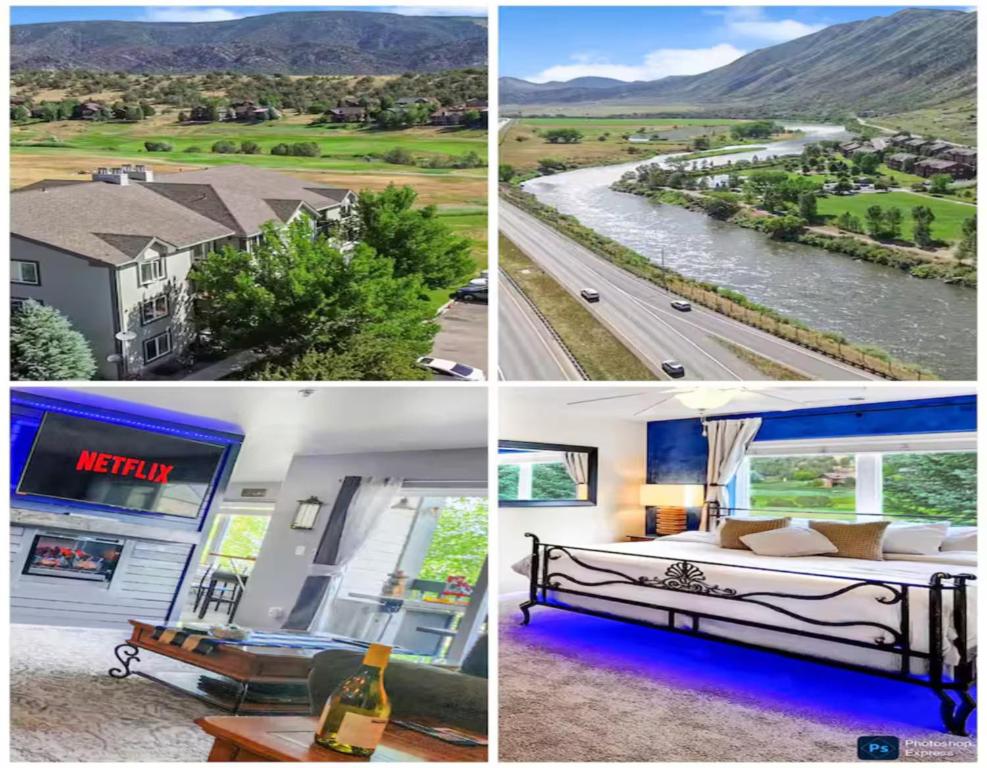 Nespecifikovaný výhled na hory nebo výhled na hory při pohledu z apartmánu