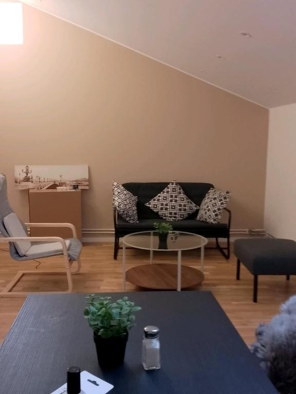 Posezení v ubytování Stay Sollentuna