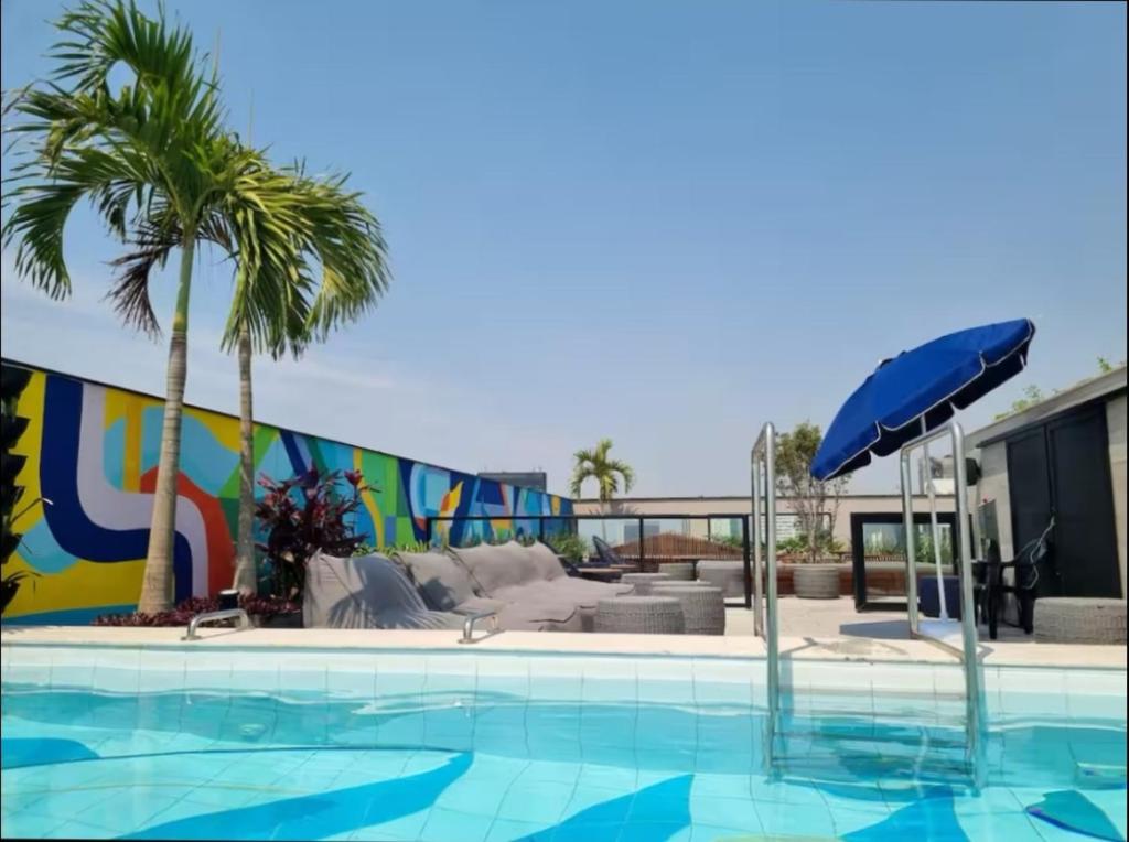 Πισίνα στο ή κοντά στο Skylux 1610 Hideout Stay Rio de janeiro