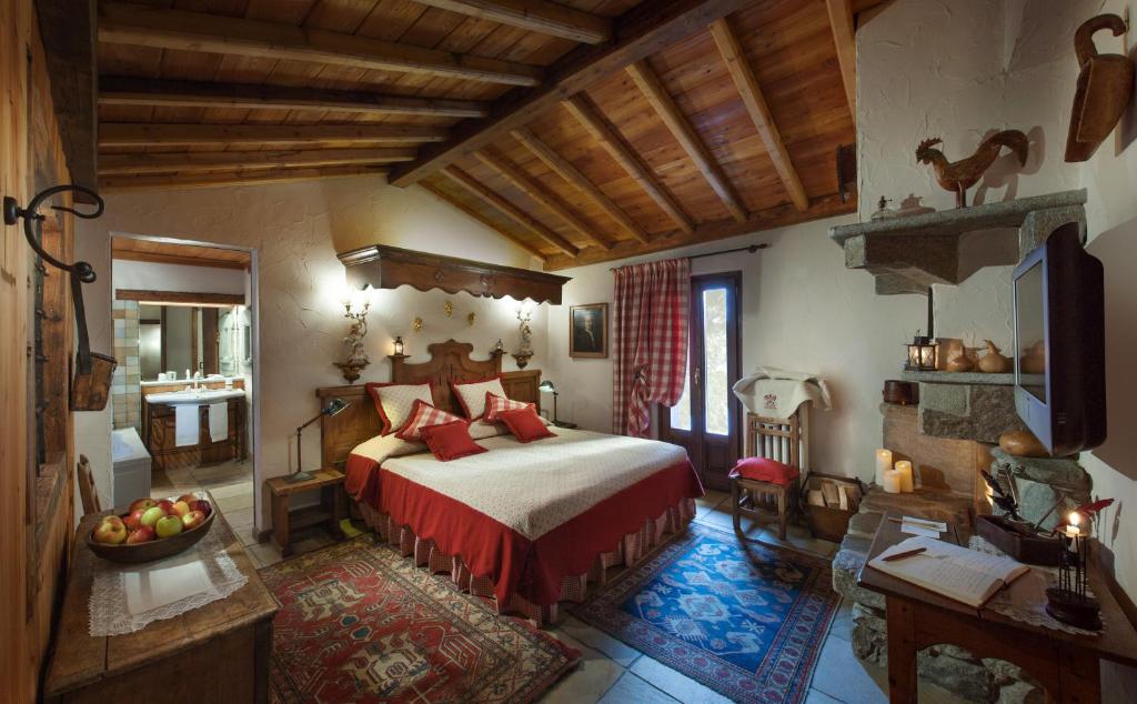 Postel nebo postele na pokoji v ubytování Bellevue Hotel & SPA