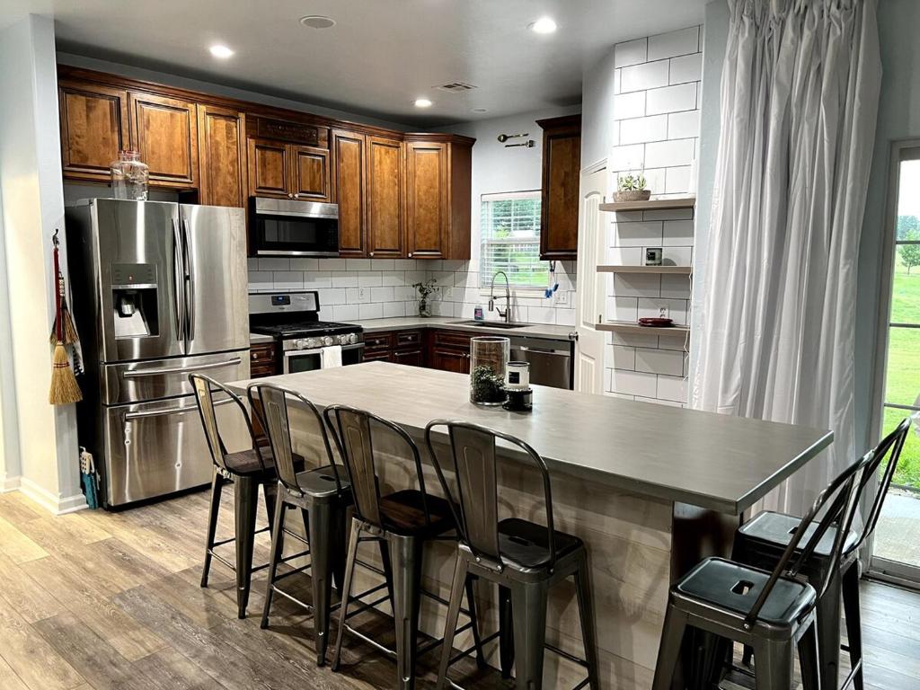 Η κουζίνα ή μικρή κουζίνα στο The Stillwater Cottage