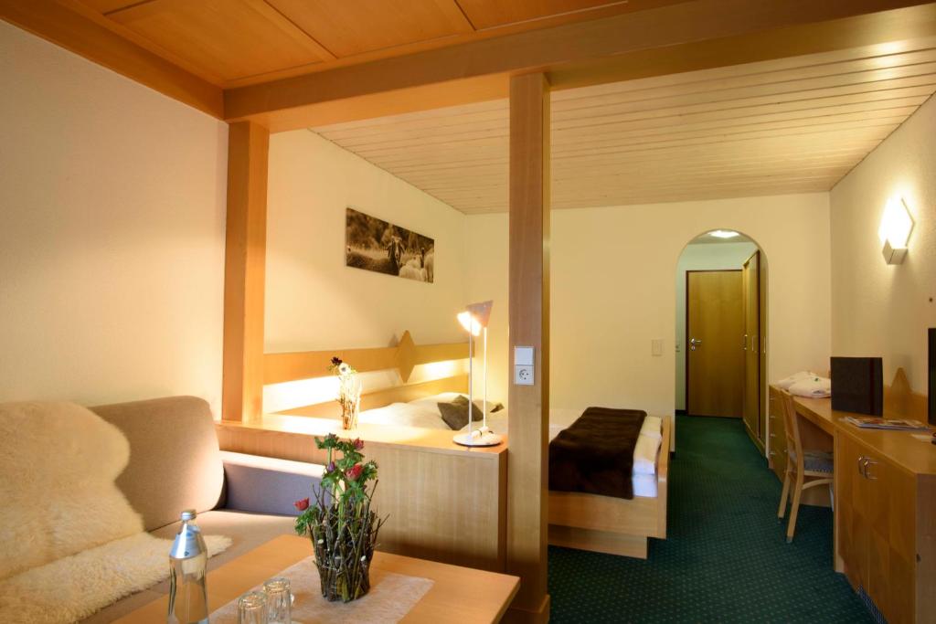 Istumisnurk majutusasutuses Hotel Sonnblick